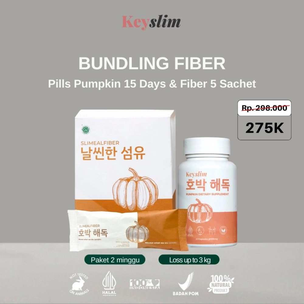 Bundling Pils & Fiber - BPOM