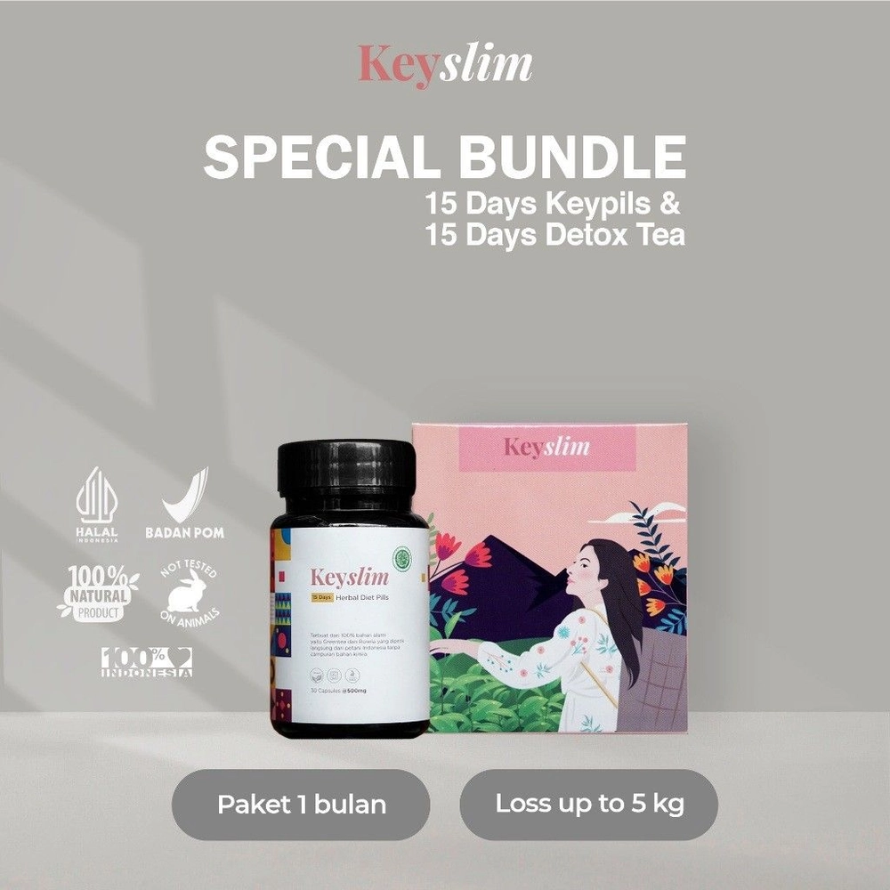 [Bundle KEYSLIM Paket 1 Bulan]