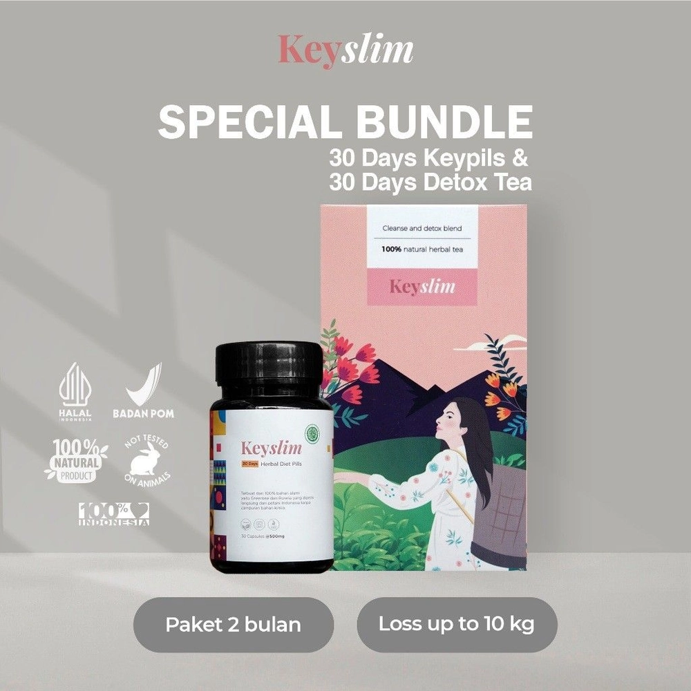 [Bundle KEYSLIM Paket 2 Bulan]
